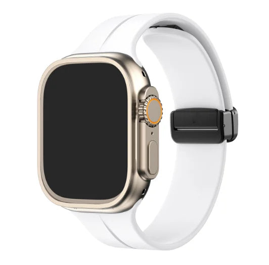 Magnetische siliconen Apple Watch band  2024 | 1+1 Gratis