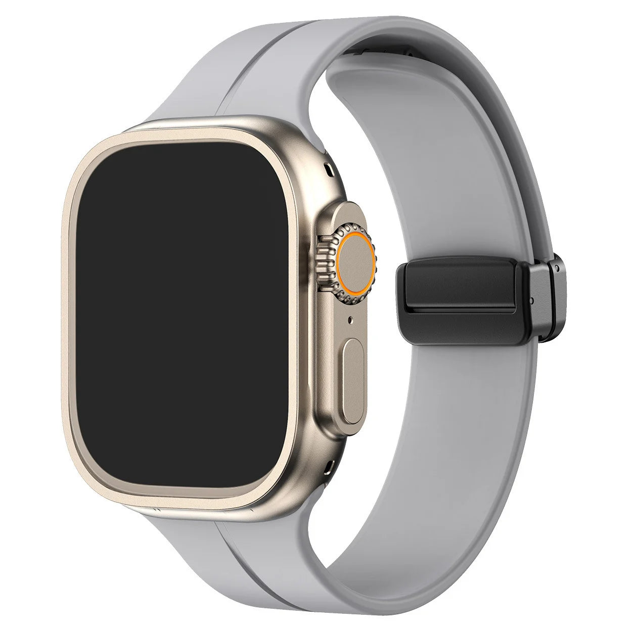 Magnetische siliconen Apple Watch band  2024 | 1+1 Gratis