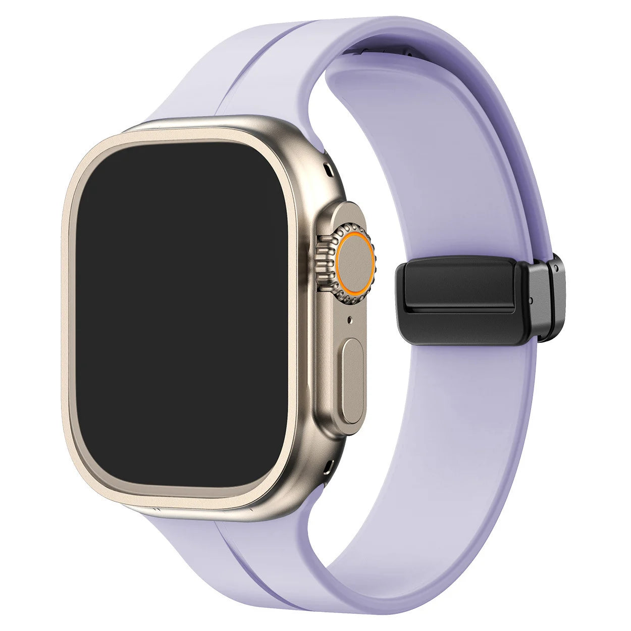 Magnetische siliconen Apple Watch band  2024 | 1+1 Gratis